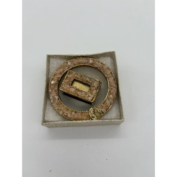 Vintage Matchbox Holder  And Ashtray with La Petite Safety Matches Sweden - Picture 8 of 8